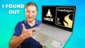 ...but you might not | Linux on X Elite laptops