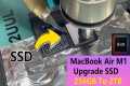 MacBook Air M1 Upgrade SSD | 256GB To 