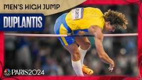 Mondo Duplantis breaks his own WORLD RECORD for gold on Olympic stage in Paris | NBC Sports