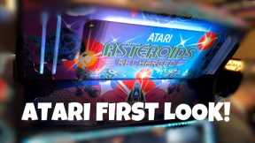 FIRST LOOK! Atari Recharged OFFICIAL Arcade Cabinet!