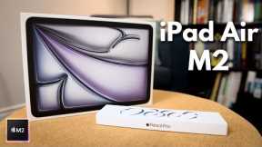 iPad Air M2 Unboxing & Setup (with Apple Pencil Pro)