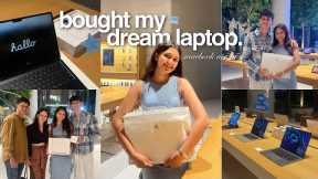 Macbook Air M3 unboxing 💻  | Buying my dream laptop | vlog | Saumya Shetye