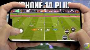 iPhone 14 Plus test game EA SPORTS FC MOBILE 24 2024