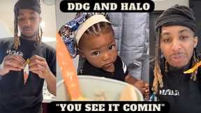 DDG Makes Breakfast for Halo 😊