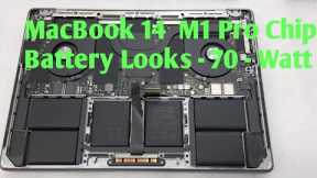 MacBook Pro 14 (2021) M1 pro Battery Looks