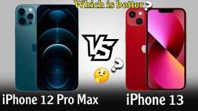 iPhone 12 Pro Max Vs iPhone 13 ⚡ ( Specs comparison )