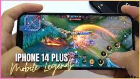 iPhone 14 Plus Mobile Legends Gaming test MLBB Update | Apple A15