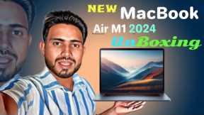 MacBook Air M1 UnBoxing !! MacBook UnBoxing 2024 !! New MacBook 2024 !! UnBoxing