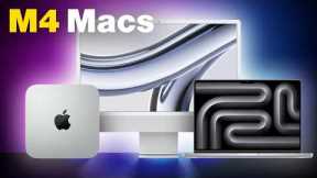 M4 MacBook Pro, Mac Mini, and iMac Coming Soon!