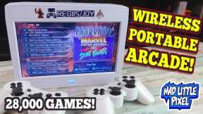 This Wireless Portable Arcade Console Has 28,000 GAMES For Only $80!