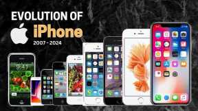 Evolution of Apple iPhone | 2007 - 2024