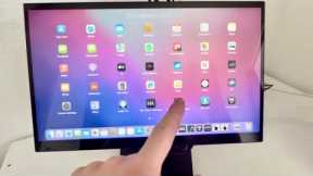 How to build: a DIY apple “iMac”… macOS with touchscreen!