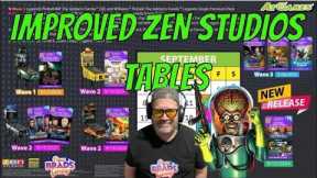 AtGames The Release Calendar For The IMPROVED Zen Studios Tables!