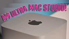 M4 ULTRA Mac Studio latest updates and News