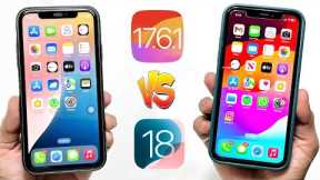 iOS 17.6.1 vs iOS 18 Beta 7 - iPhone 13 vs iPhone 11