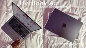 2024 MacBook Air 13-Inch M3 Space Gray ||  Unboxing + Setup