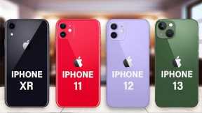 iPhone XR Vs iPhone 11 Vs iPhone 12 Vs iPhone 13 Specs Review in 2024