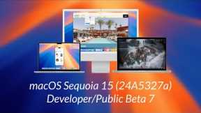 macOS Sequoia Developer/Public Beta 7: New Wallpapers, Apple Park & Apple campus Backgrounds & More