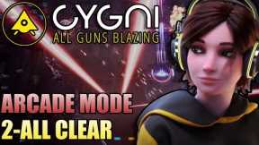 CYGNI: All Guns Blazing - Arcade Mode (Hard) - 2 Loops Clear - 6,544,465 Pts.