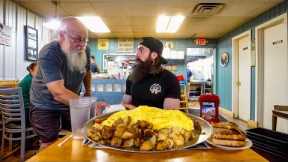 I ORDERED 'THE WOLVERINE CHALLENGE' IN A PACKED RESTAURANT IN CLEVELAND! | BeardMeatsFood