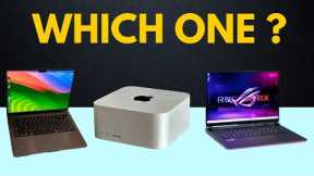 MacBook Pro M3 Pro vs Mac Studio M2 Max vs ROG Strix Scar 16: Which to Buy in 2024 ?