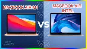 MACBOOK AIR M1 VS MACBOOK AIR INTEL 2020 - C'EST UN TRUC DE FOU !