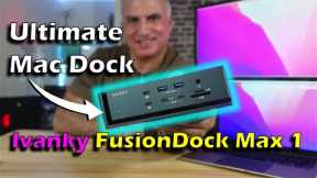 Most powerful Thunderbolt 4 dock for Macbook - Ivanky FusionDock Max1