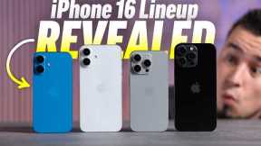 iPhone 16 Lineup REVEALED - Every New Feature & Change!