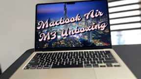 Apple MacBook Air M3 Starlight 13 2024 Unboxing