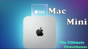 M4 Mac Mini:  The Ultimate Powerhouse!✔✔✔✨✨