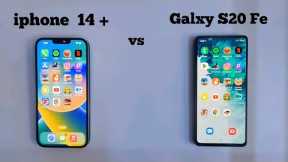 iphone 14 Plus vs Galaxy S20 Fe Speed Test || in 2024