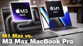 MacBook Pro Face-off: M3 Max vs M1 Max Benchmarks Breakdown!