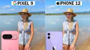 Googe Pixel 9 Vs iPhone 12 Camera Test Comparison