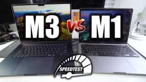 MacBook Air M3 vs MacBook Pro M1 - Speed Test Review