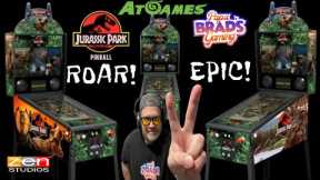 New Jurassic Park AtGames Legends Pinball 4K Announced!