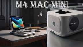 M4 Mac Mini Redesign - Leaks, Trailer, News, Features 2024!