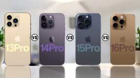 iPhone 13 Pro Vs iPhone 14 Pro Vs iPhone 15 Pro Vs iPhone 16 Pro. #Trakontech