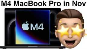 M4 MacBook Pro in November, 16GB of RAM the new Standard, Redesigned Mac mini!