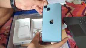 Apple iPhone 14 Plus Blue 256GB Unboxing