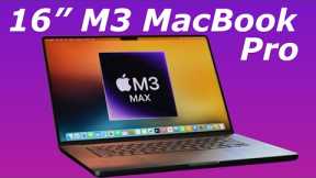 16” M3 MacBook ProThe Display – A Content Creator’s Dream