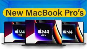 New MacBook Pro M4, M4 Pro, M4 Max! Every NEW Change LEAKS