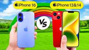 iPhone 16 Vs iPhone 13 & 14 - REVIEW OF SPECS!