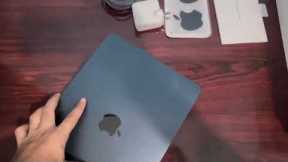 MacBook Air M3 (Midnight) Unboxing - Rathod Naveen #apple #unboxing #m3