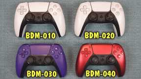 DualSense Revision Comparison: BDM-010 vs 020 vs 030 vs 040 | PS5 Controller Versions