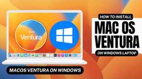 How to Install macOS Ventura on any Laptop: Opencore Hackintosh