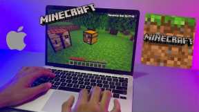 How To Play Minecraft In Macbook | Macbook Air M1 Gaming | Minecraft In Apple Mac