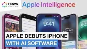 Apple debuts iPhone 16 with AI software