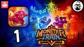 Best Deckbuilding Roguelike Game ! 🚂 Monster Train [ Apple Arcade ] - Gameplay Walkthrough |Part 1|