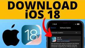 How to Install iOS 18 - Download and Update to iOS 18 on iPhone