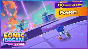 Sonic Dream Team NEW UPDATE | Powers | Apple Arcade | 4k Gameplay